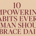 empowering habits for women